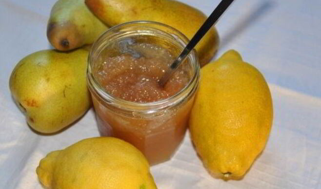 Варенье из груш с лимончиком