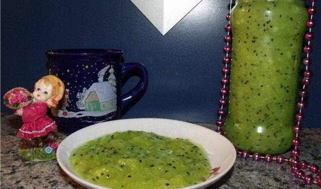 Варенье из киви без сахара