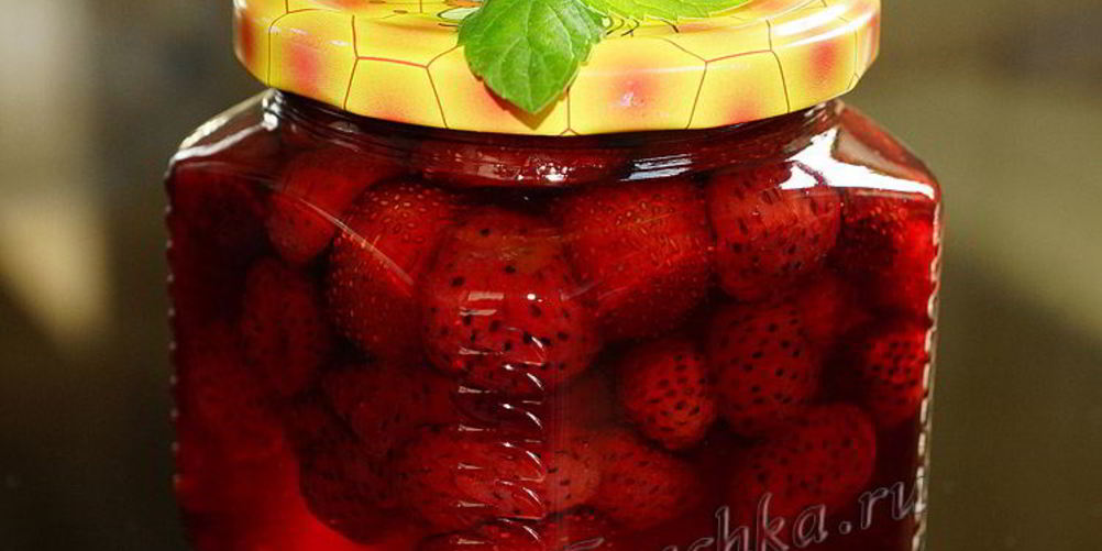 Рецепт варенье из клубники с мятой