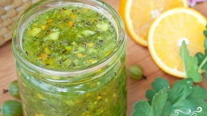 Варенье из крыжовника без сахара