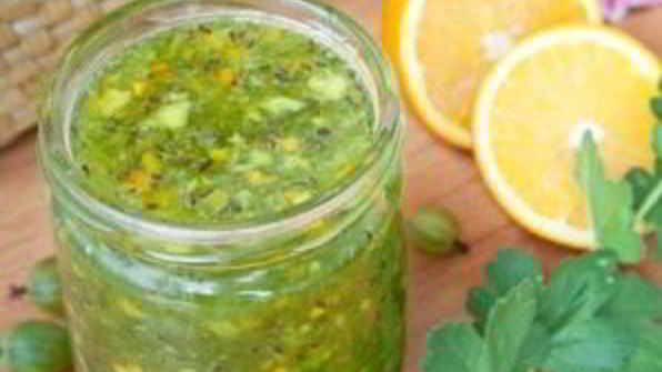 варенье из крыжовника без сахара