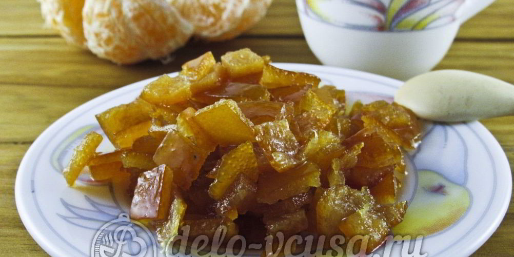 Рецепт варенье из мандариновых корок
