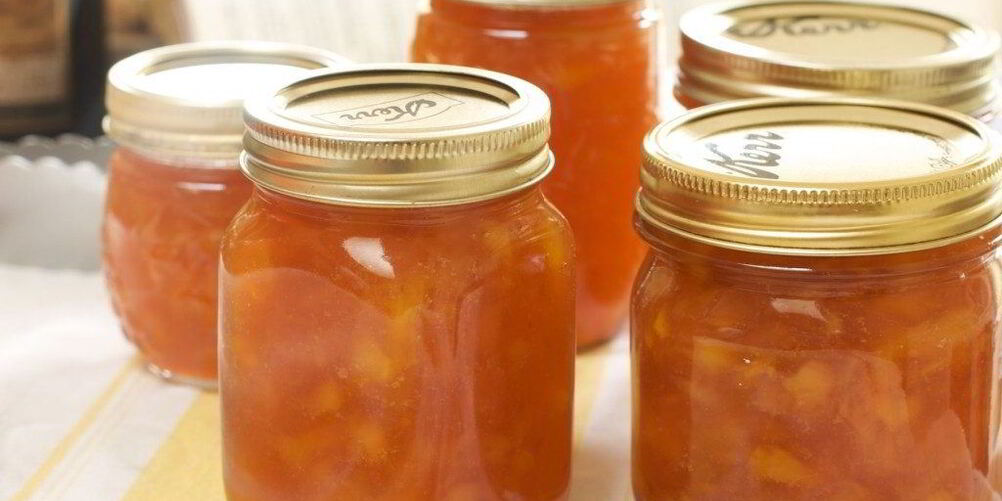 Рецепт варенье из персиков в аэрогриле