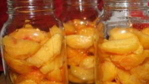 варенье из персиков в аэрогриле
