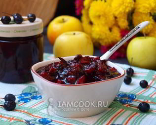 Варенье из терна и яблок