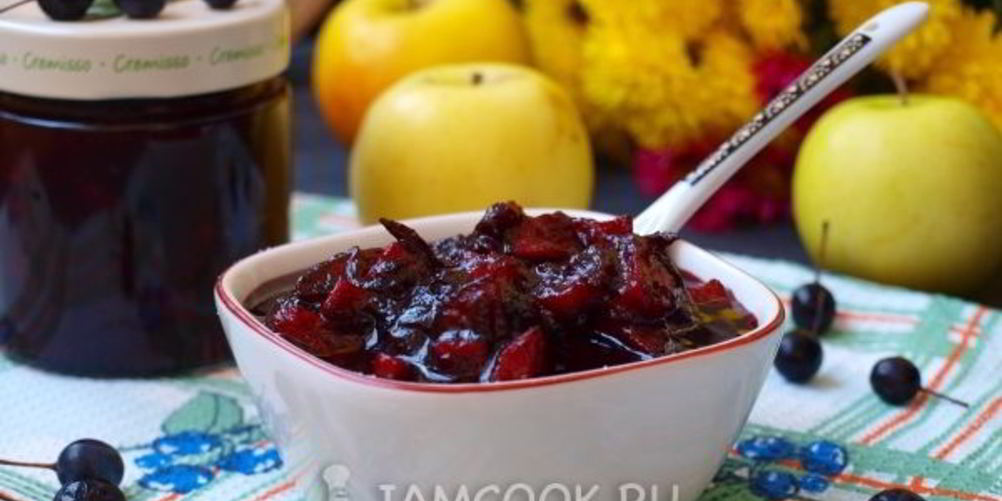 Рецепт варенье из терна и яблок