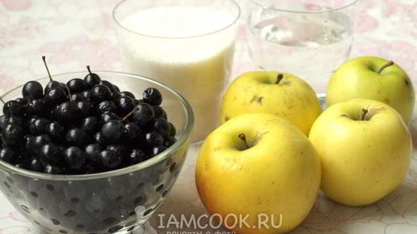 варенье из терна и яблок