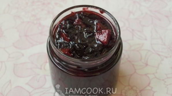 варенье из терна и яблок