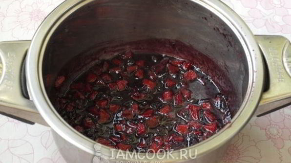 варенье из терна и яблок