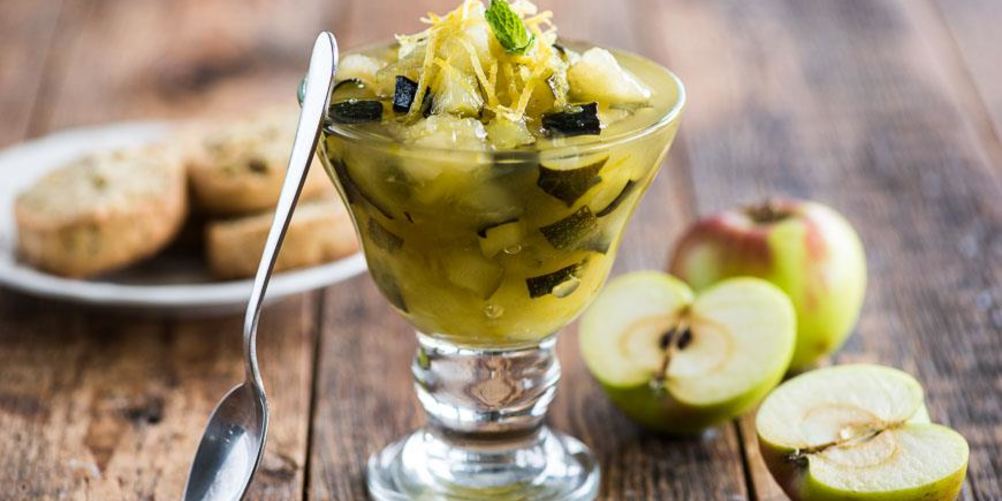 Рецепт варенье из цукини с яблоками