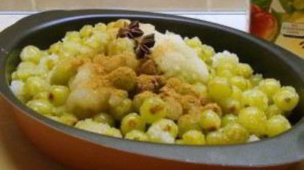 варенье из винограда в духовке