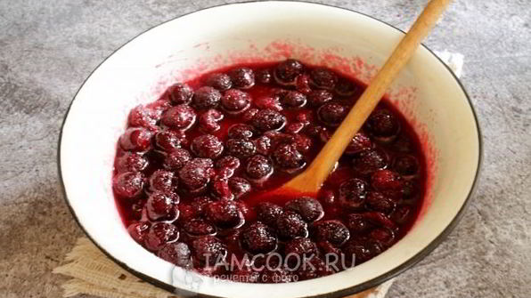 варенье из вишни пятиминутка