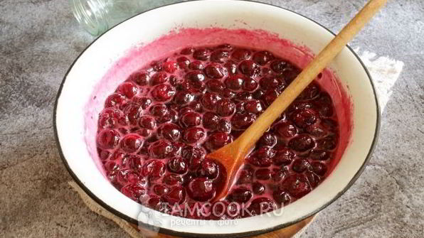 варенье из вишни пятиминутка