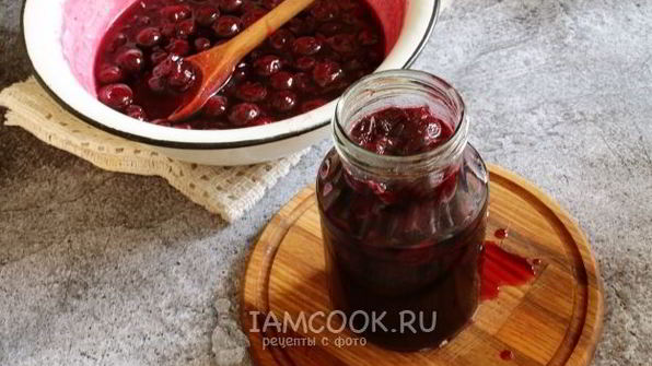 варенье из вишни пятиминутка