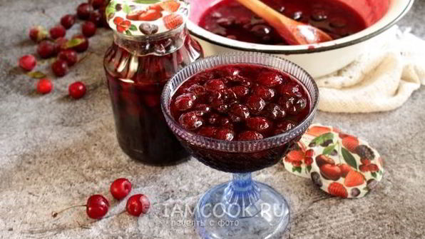 варенье из вишни пятиминутка