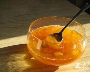 Варенье из яблок с цедрой лимона и корицей