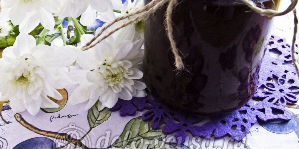 Рецепт варенье слива в шоколаде