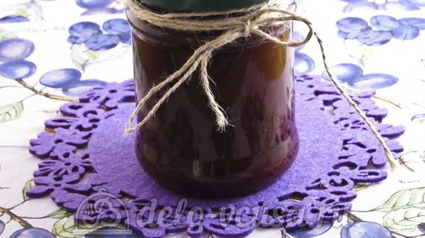 варенье слива в шоколаде