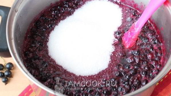 варенье-желе из черной смородины