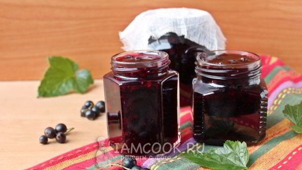 варенье-желе из черной смородины