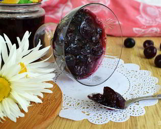 Вишневое варенье с желатином