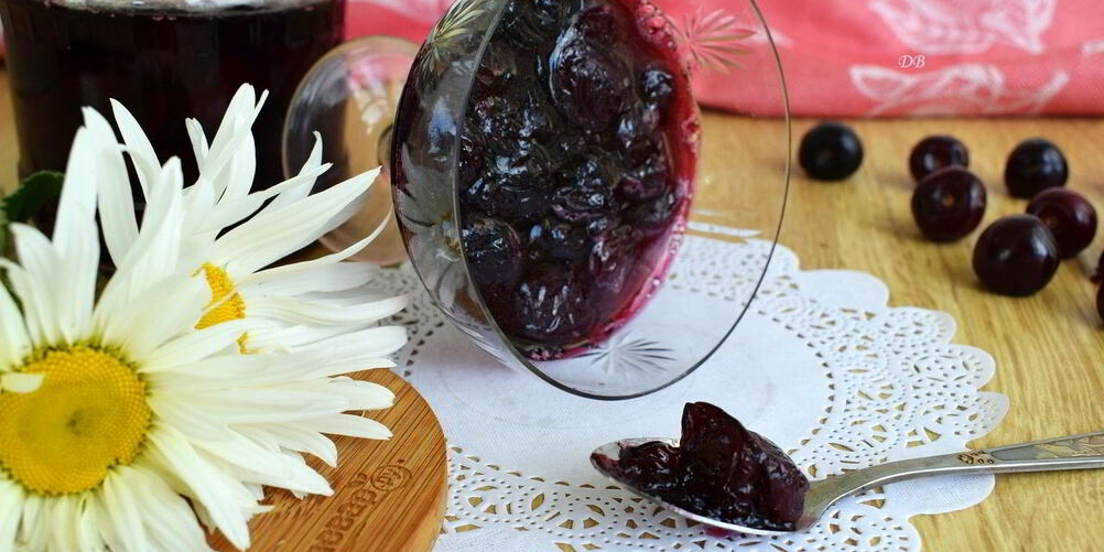 Рецепт вишневое варенье с желатином