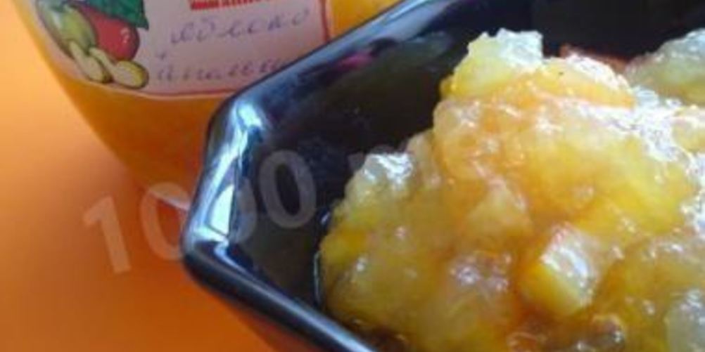 Рецепт янтарное варенье из яблок с апельсинами