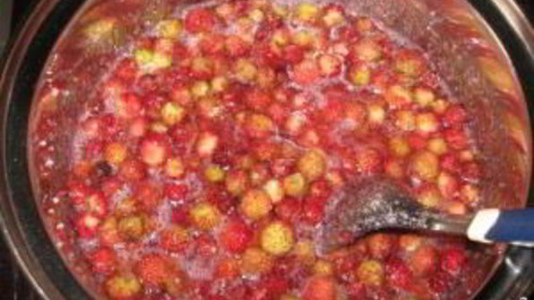 земляничное варенье на фруктозе