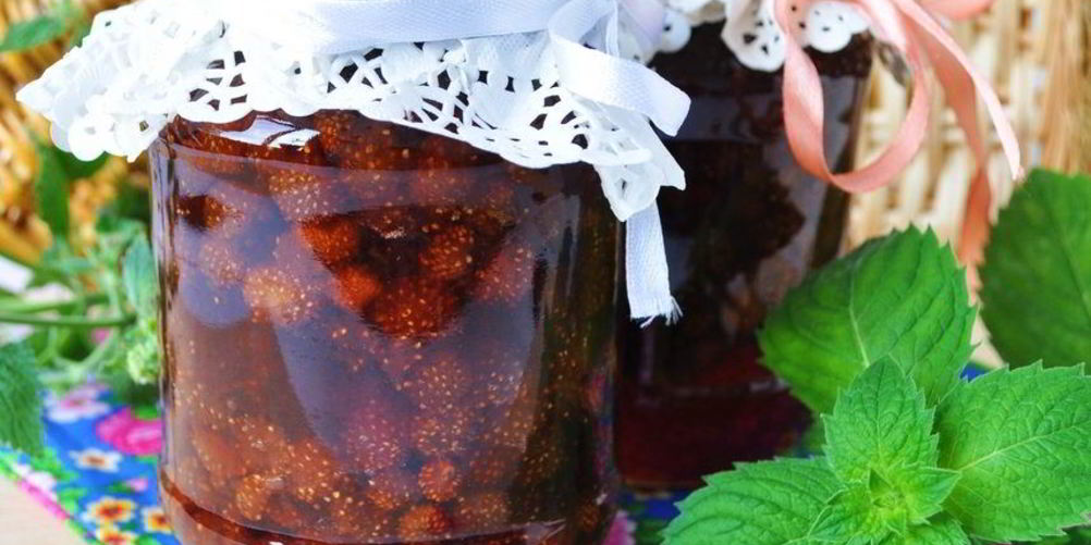 Рецепт земляничное варенье с мятой