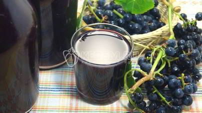 Виноградный сок на зиму