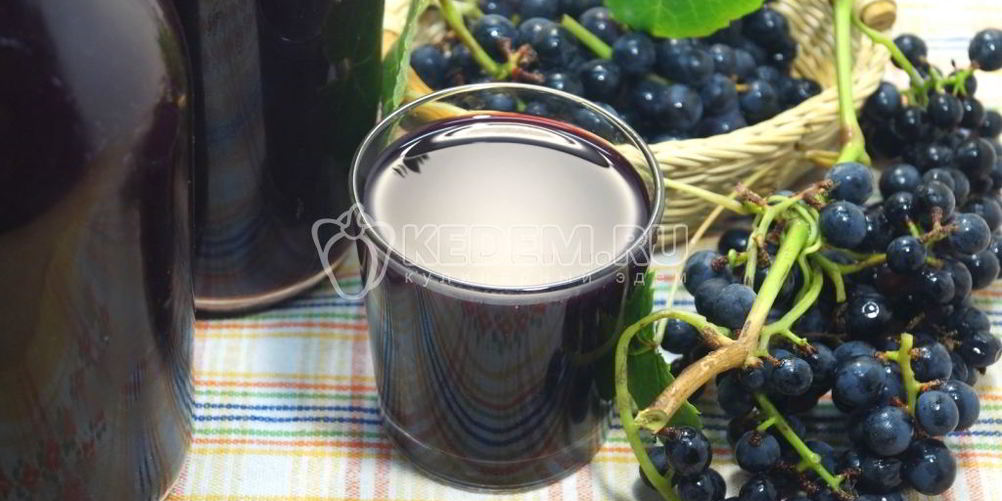 Рецепт виноградный сок на зиму