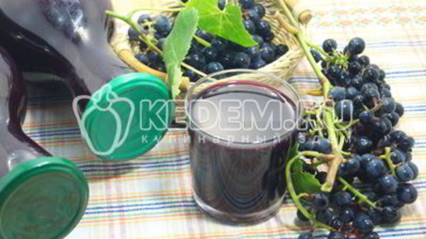 виноградный сок на зиму