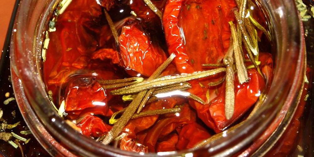 Рецепт вяленые помидоры с прованскими травами