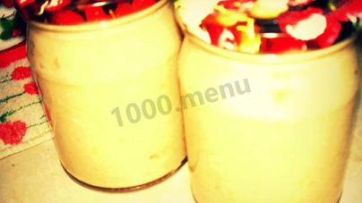 Яблочное пюре со сгущенным молоком на зиму