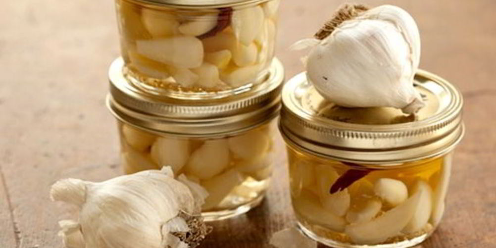 Рецепт закатка чеснока на зиму