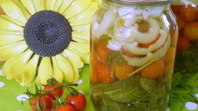 Закатка овощей на зиму