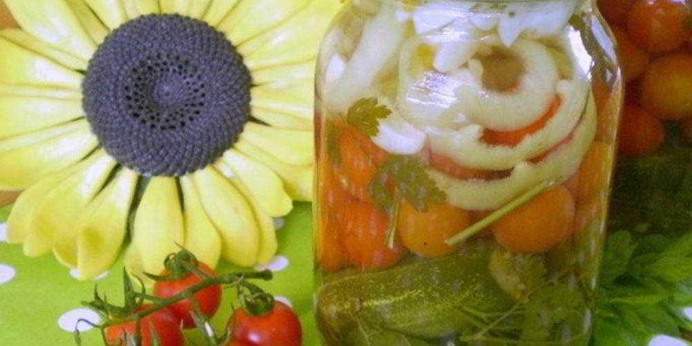 Рецепт закатка овощей на зиму