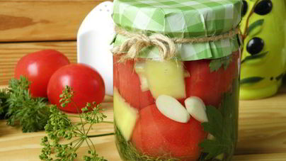 Закатка томатов на зиму