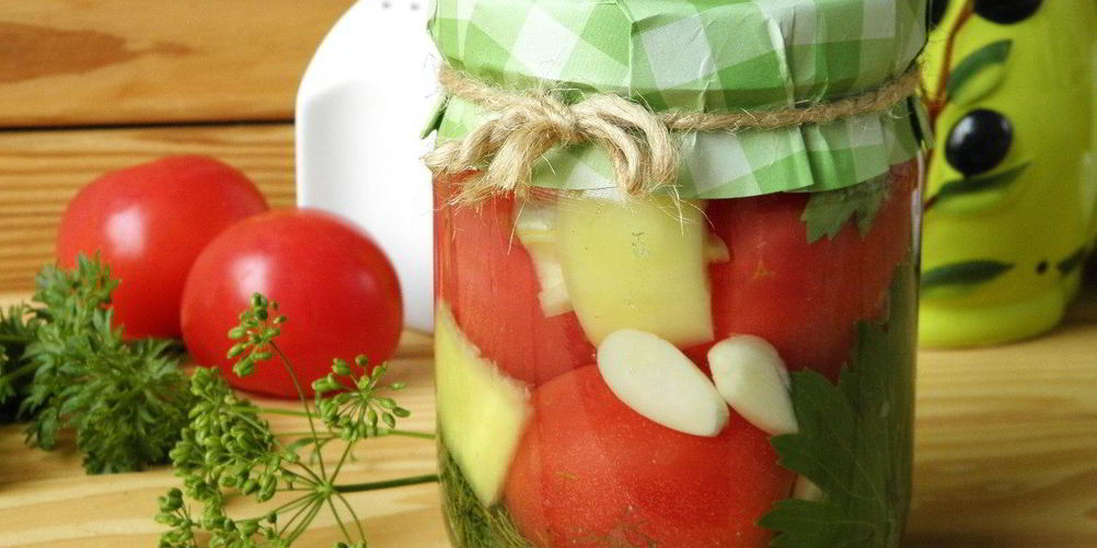 Рецепт закатка томатов на зиму