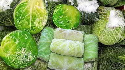 Замороженная капуста на зиму