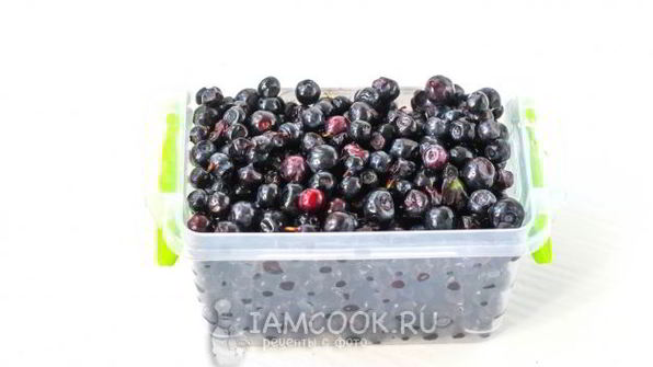 заморозка черники на зиму