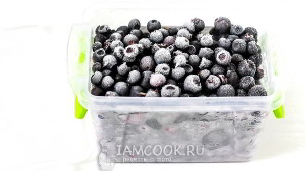 заморозка черники на зиму