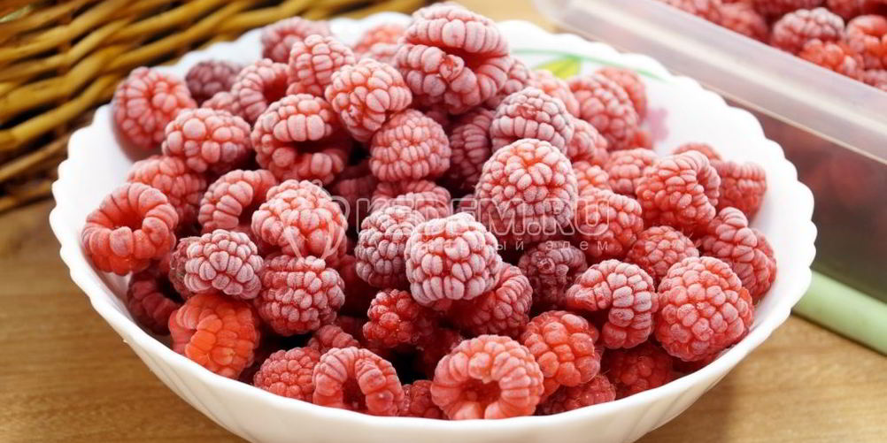 Рецепт заморозка малины на зиму