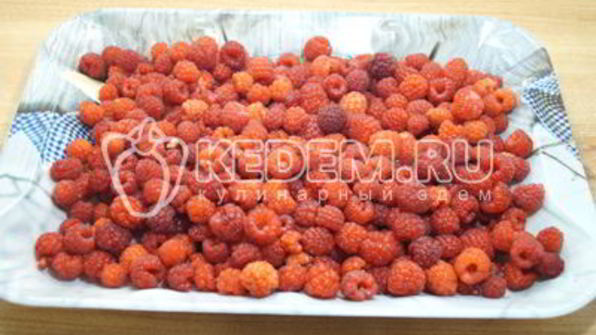 заморозка малины на зиму