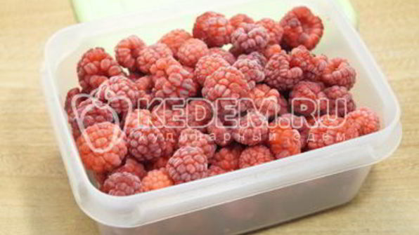 заморозка малины на зиму