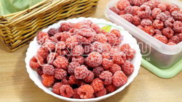 заморозка малины на зиму
