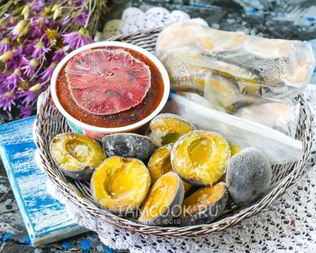 Заморозка слив на зиму