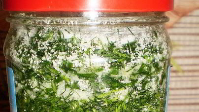 Зеленый лук на зиму