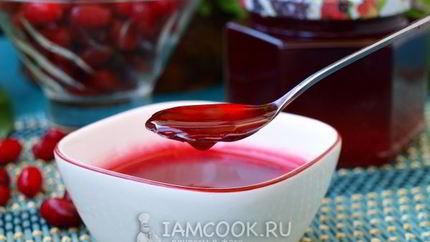 Желе из кизила на зиму