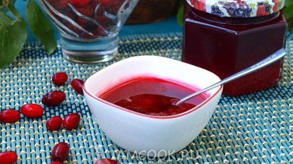 желе из кизила на зиму